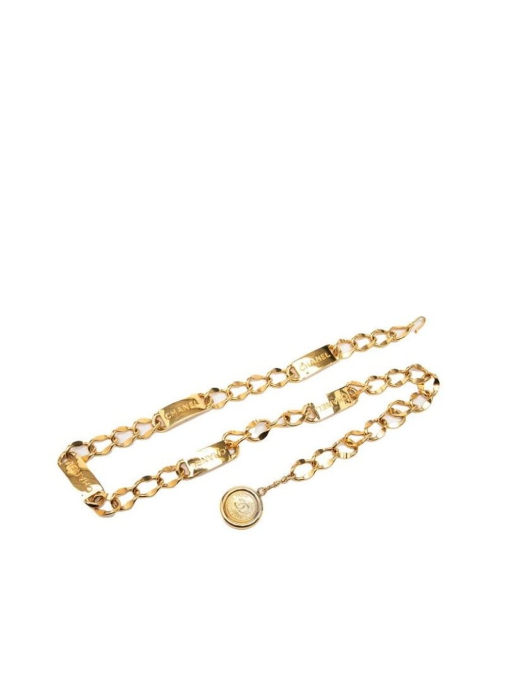Chanel CC Logo 31 Rue Cambon Chain Belt Gold Plated